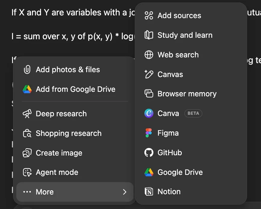 Connectors to GitHub, Google Drive, Google Docs and Gmail